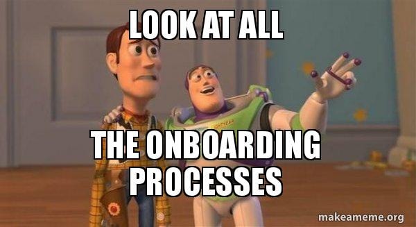 Chat with your friends and family about their new hire experiences—because who knows, you might find some onboarding examples that are more entertaining than your last Netflix binge.